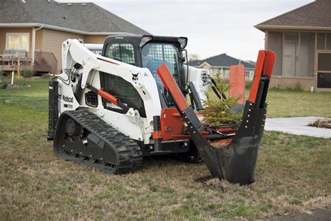 skid steer tree spade rental edmonton|bobcat attachment tree spade rental.